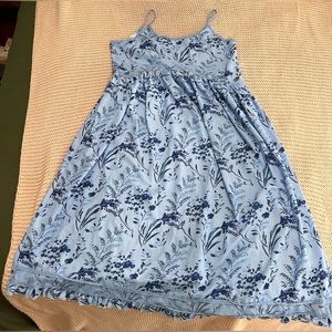 Knee Length Floral Print Dress